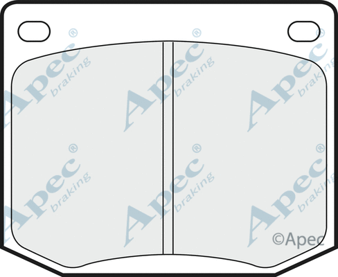 Brake Pad Set, disc brake (PAD595)