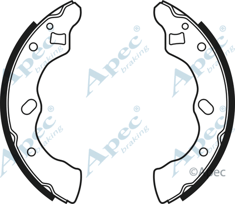 Brake Shoe Set (SHU513)