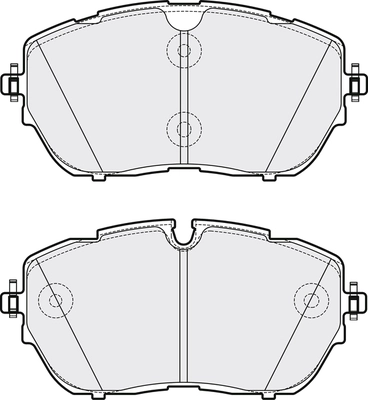 Brake Pad Set, disc brake (PD3772)