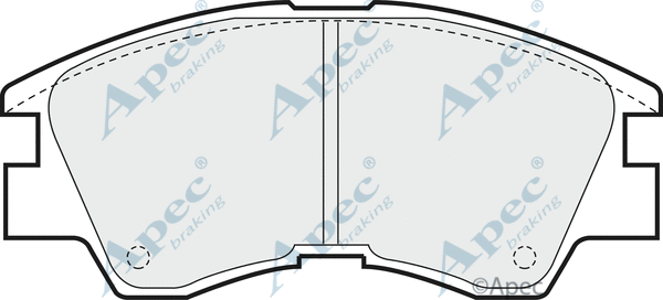 Brake Pad Set, disc brake (PAD602)