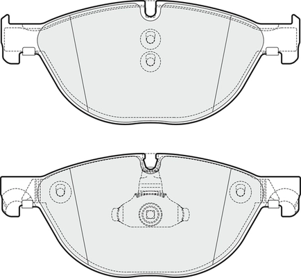 Brake Pad Set, disc brake (PD3698)