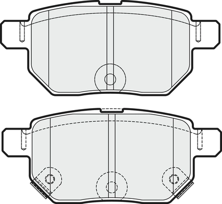 Brake Pad Set, disc brake (PD3666)