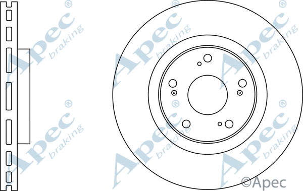 Brake Disc (DSK3004)