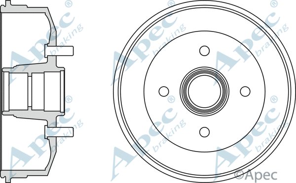 Brake Drum (DRM9152)