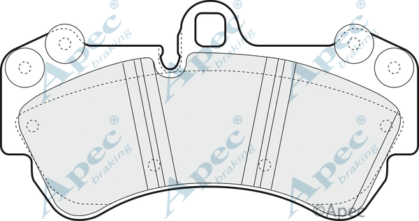 Brake Pad Set, disc brake (PAD1314)