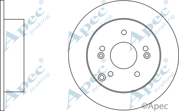 Brake Disc (DSK2548)
