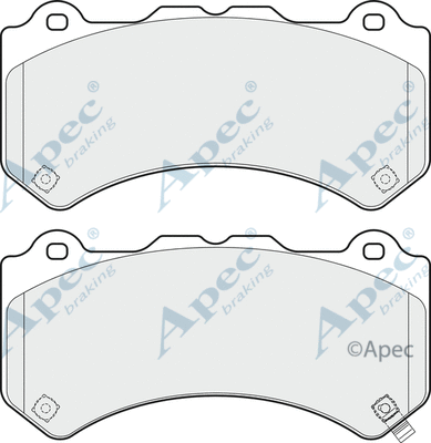 Brake Pad Set, disc brake (PAD1743)