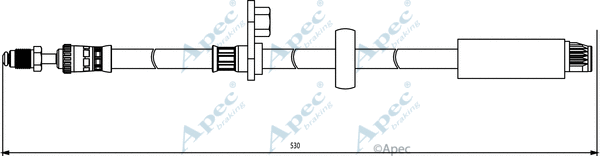 Brake Hose (HOS3831)
