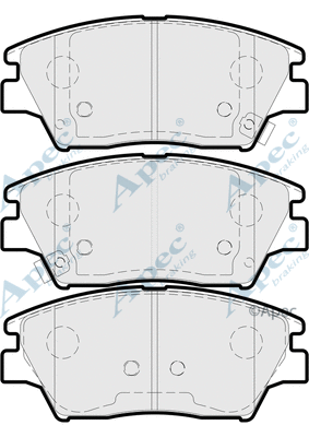 Brake Pad Set, disc brake (PAD2179)