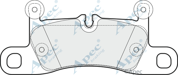 Brake Pad Set, disc brake (PAD1796)