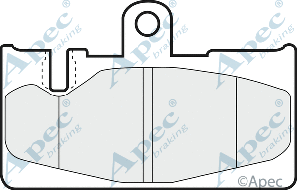 Brake Pad Set, disc brake (PAD1217)