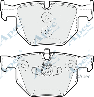 Brake Pad Set, disc brake (PAD1611)