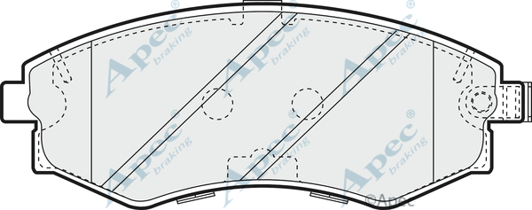 Brake Pad Set, disc brake (PAD983)