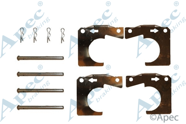 Accessory Kit, disc brake pad (KIT257)