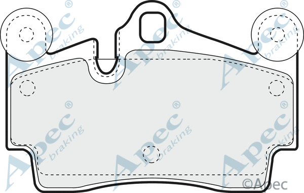 Brake Pad Set, disc brake (PAD1318)