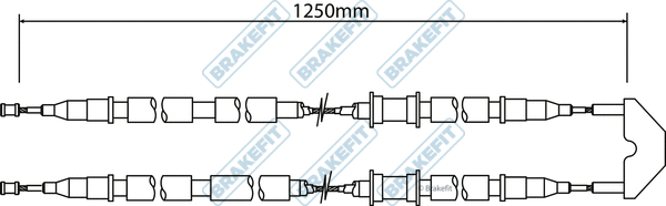 Cable Pull, parking brake (BBC3451)