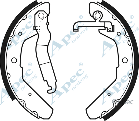 Brake Shoe Set (SHU337)
