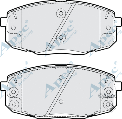 Brake Pad Set, disc brake (PAD2217)