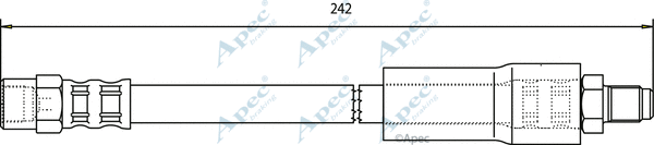 Brake Hose (HOS3173)