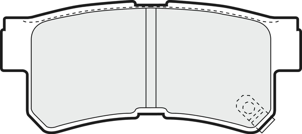Brake Pad Set, disc brake (PD3812)