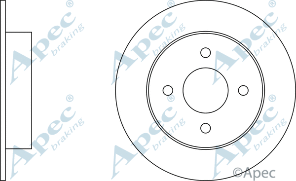 Brake Disc (DSK299)