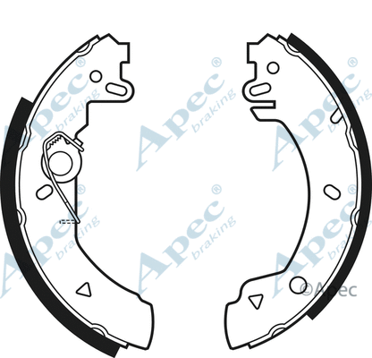 Brake Shoe Set (SHU466)