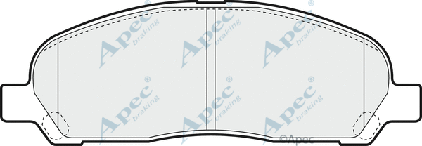Brake Pad Set, disc brake (PAD1421)