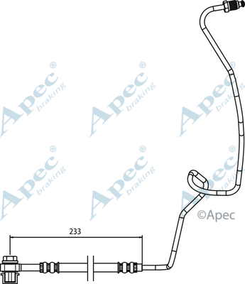 Brake Hose (HOS3768)