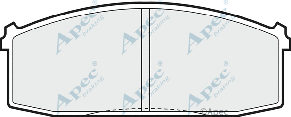 Brake Pad Set, disc brake (PAD331)
