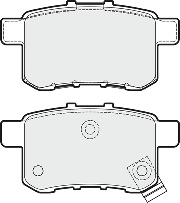 Brake Pad Set, disc brake (PD3678)