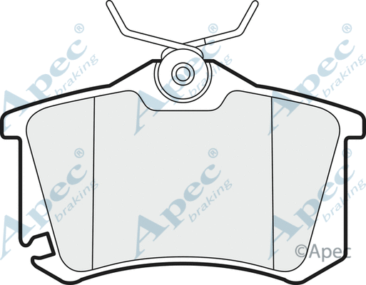 Brake Pad Set, disc brake (PAD1419)
