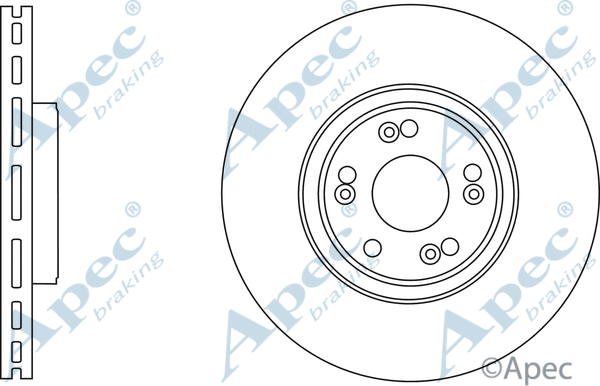 Brake Disc (DSK2614)