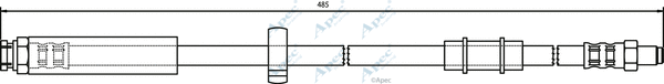 Brake Hose (HOS3188)