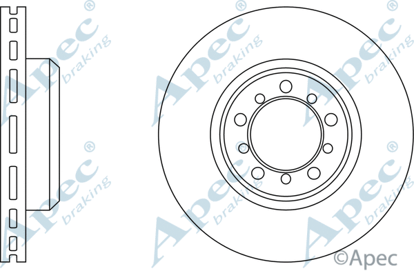 Brake Disc (DSK905)