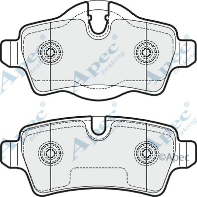 Brake Pad Set, disc brake (PAD1648)