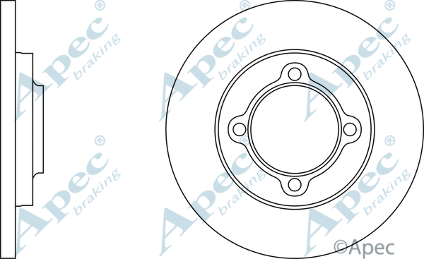 Brake Disc (DSK244)