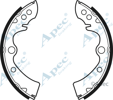 Brake Shoe Set (SHU102)