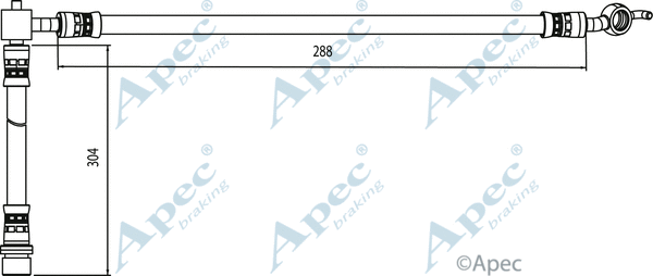 Brake Hose (HOS4084)