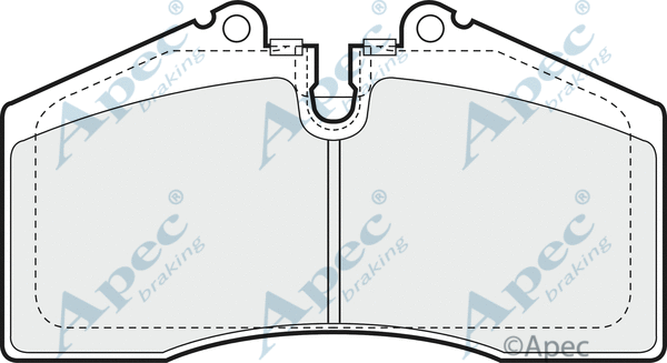 Brake Pad Set, disc brake (PAD642)