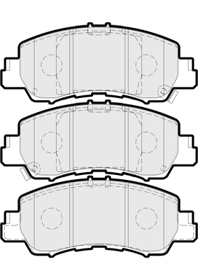 Brake Pad Set, disc brake (PD3941)