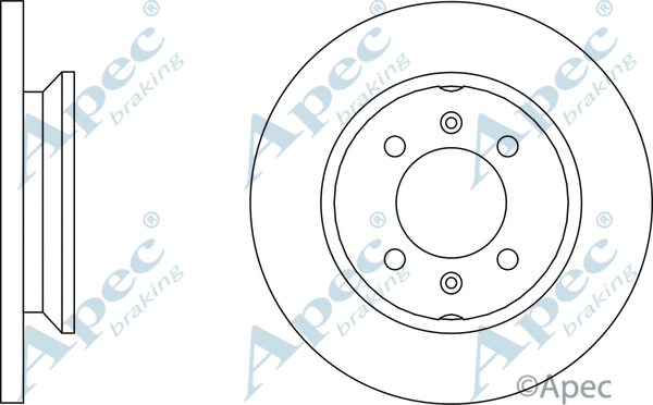 Brake Disc (DSK136)