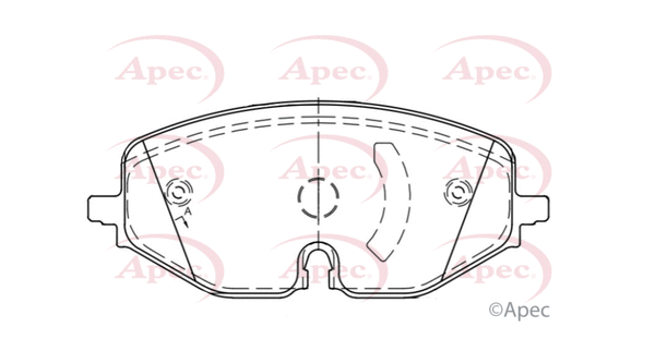 Brake Pad Set, disc brake (PAD2334)