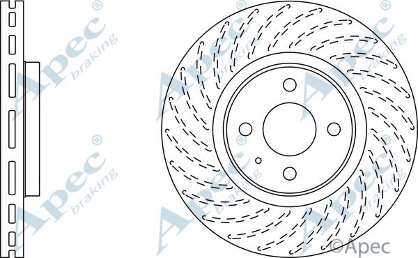 Brake Disc (DSK2726)