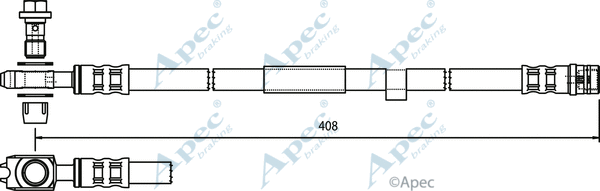 Brake Hose (HOS3762)