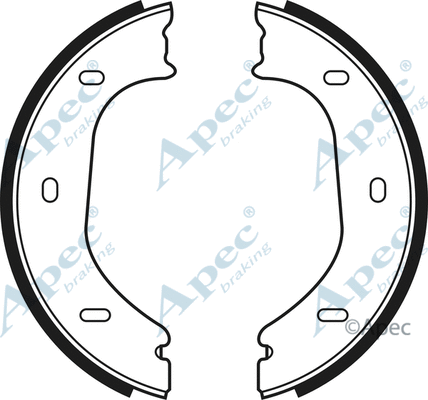 Brake Shoe Set (SHU523)