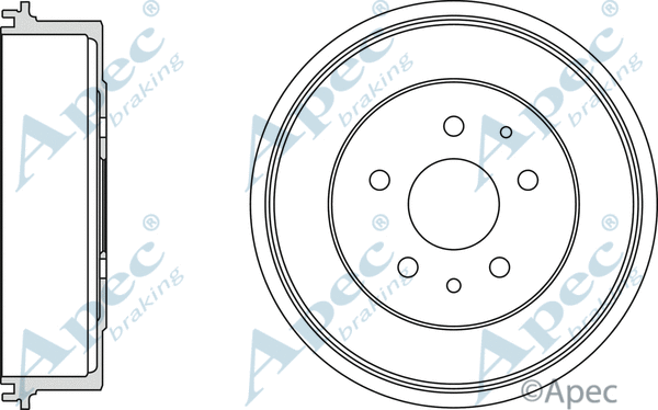 Brake Drum (DRM9707)
