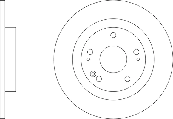 Brake Disc (SDK6972)