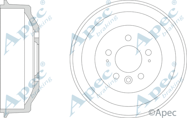Brake Drum (DRM9207)