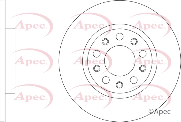 Brake Disc (DSK3549)