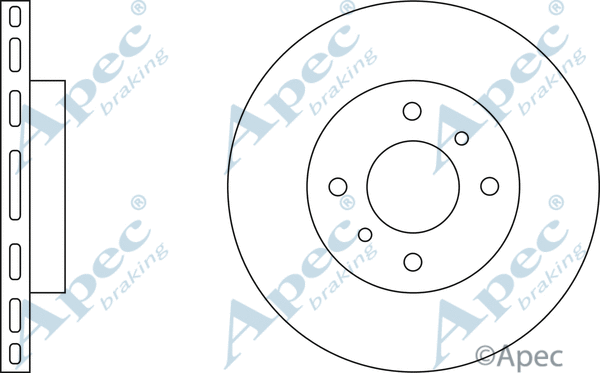 Brake Disc (DSK2039)